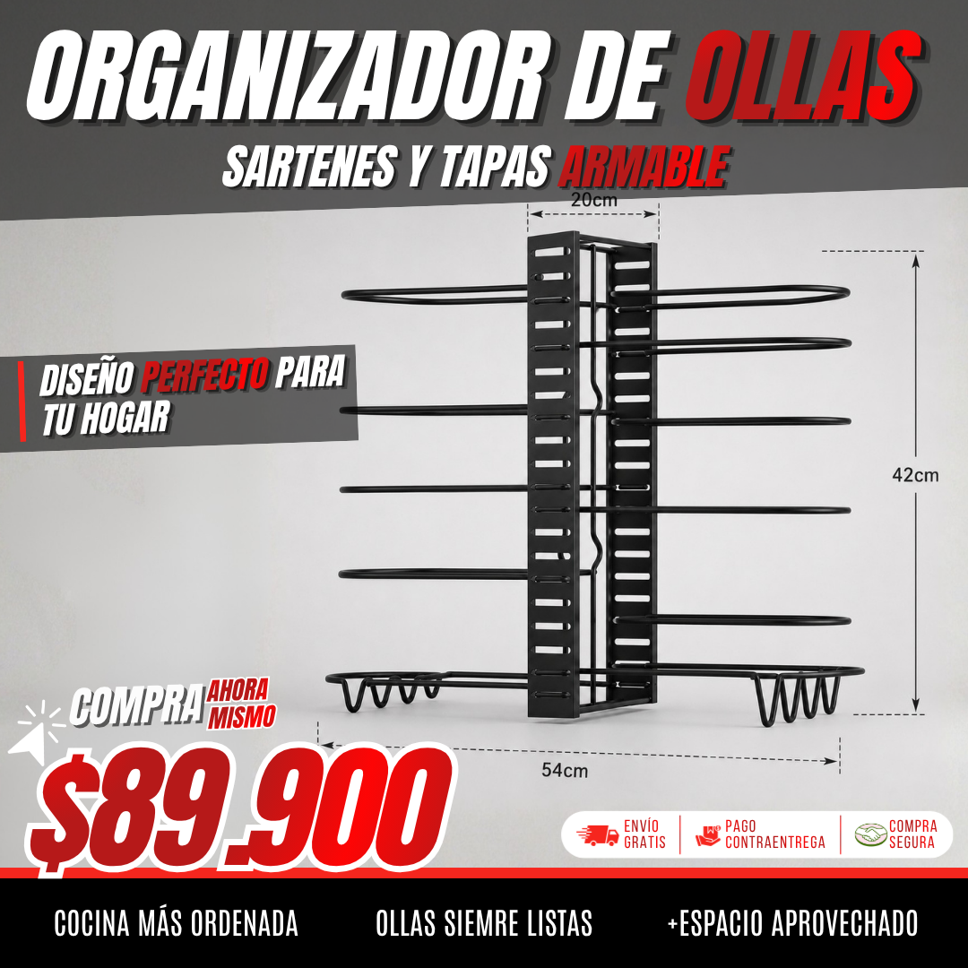 ORGANIZADOR DE OLLAS